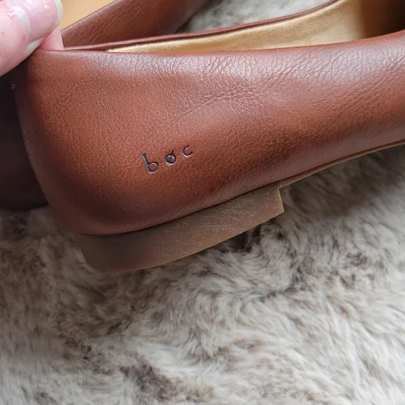 Boc Janella Light Brown Pointed Toe Flats - Picture 6 of 9